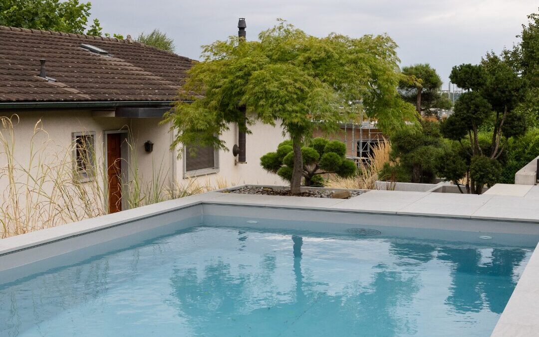 Piscine béton avec PVC armé – Villars-sur-Glâne