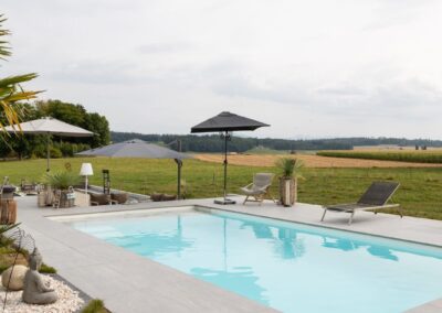 Piscine coque polyester – Courtion